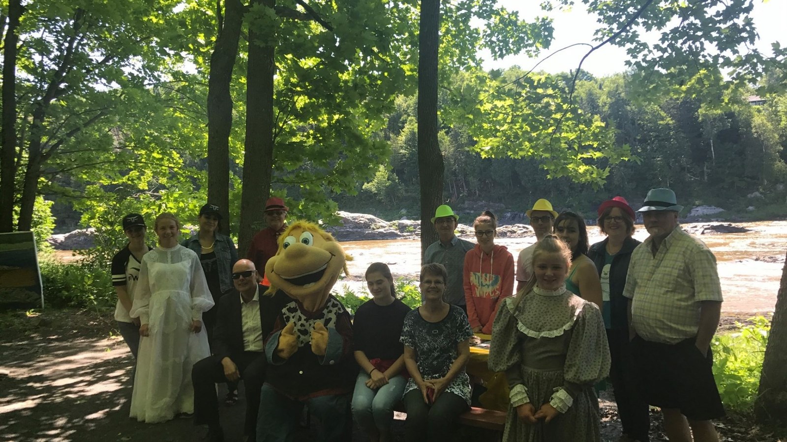 Près de 400 personnes ont visité dimanche dernier le parc des Rapides du Diable