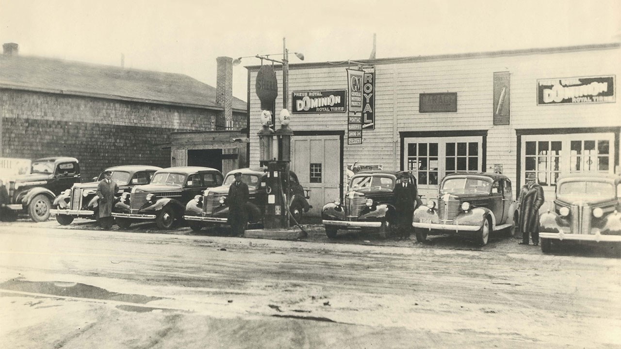 LE GARAGE J. W. MORIN DE LA DEUXIÈME AVENUE