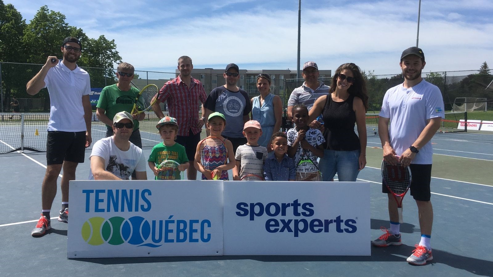 Lors du premier arrêt de la tournée, à Laval, le 8 juin dernier.
