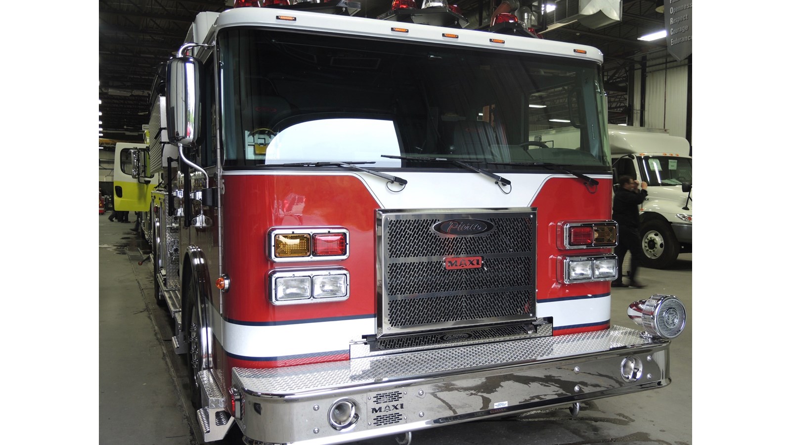 Un nouveau camion autopompe... fabriqué par des pompiers