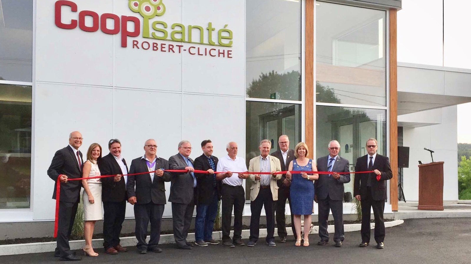 La Coopérative de santé Robert-Cliche inaugurait sa clinique à Beauceville