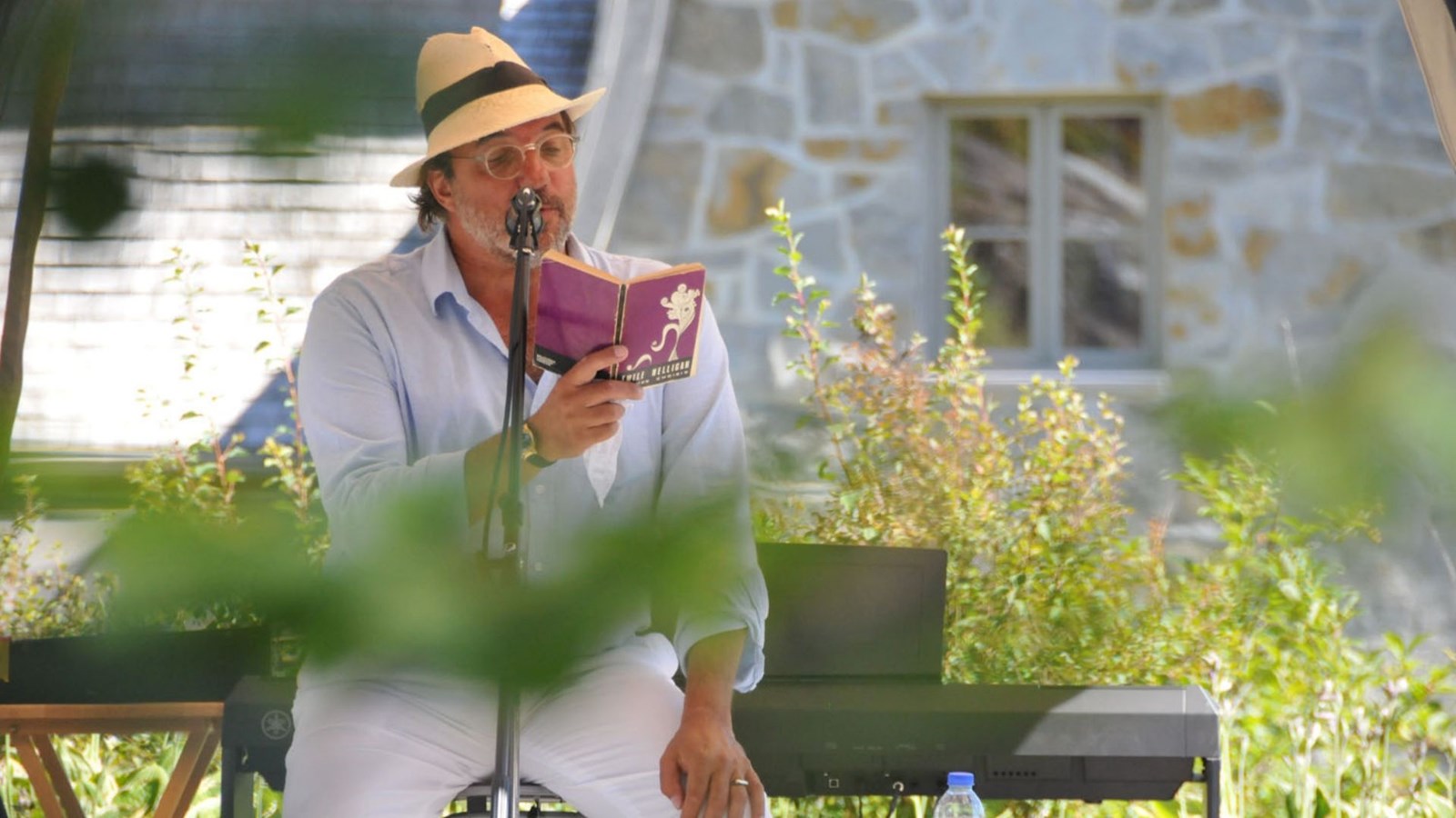 Le comédien Denis Bernard lors d’une édition précédente.