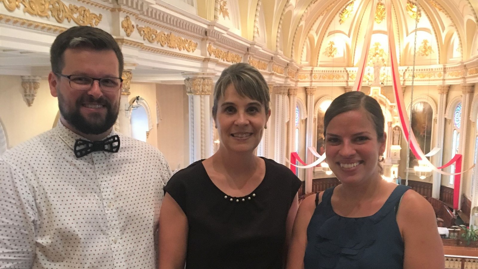 Guillaume St-Gelais, Esther Clément et Hélène Therrien