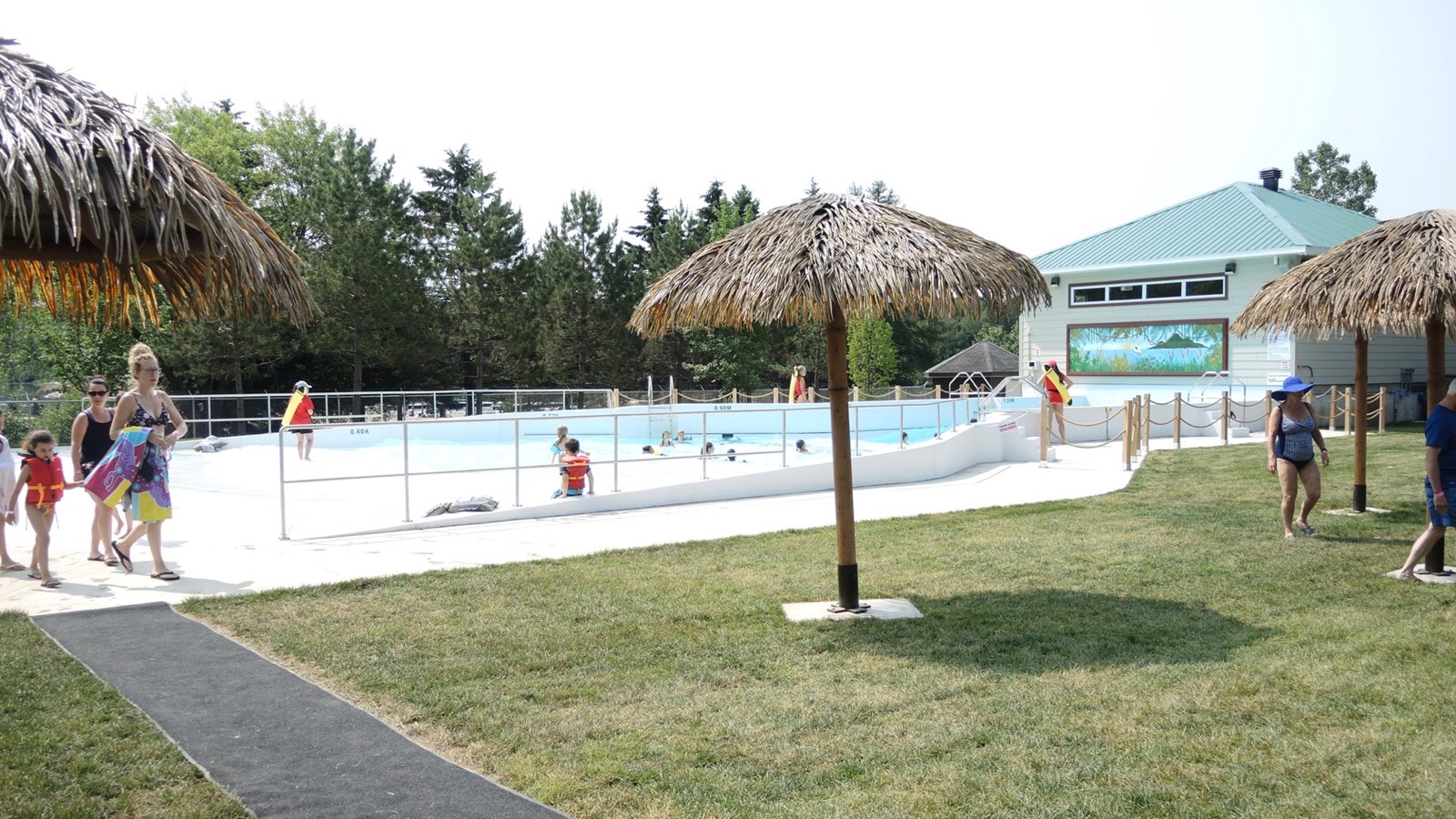 L’Éco-Parc inaugure sa nouvelle zone aquatique