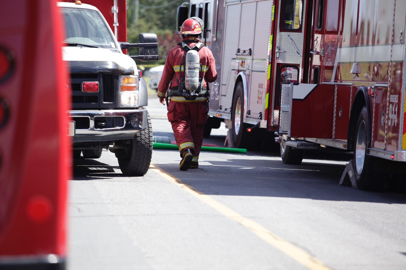 Une fuite de gaz chez OSI Machinerie à Saint-Georges