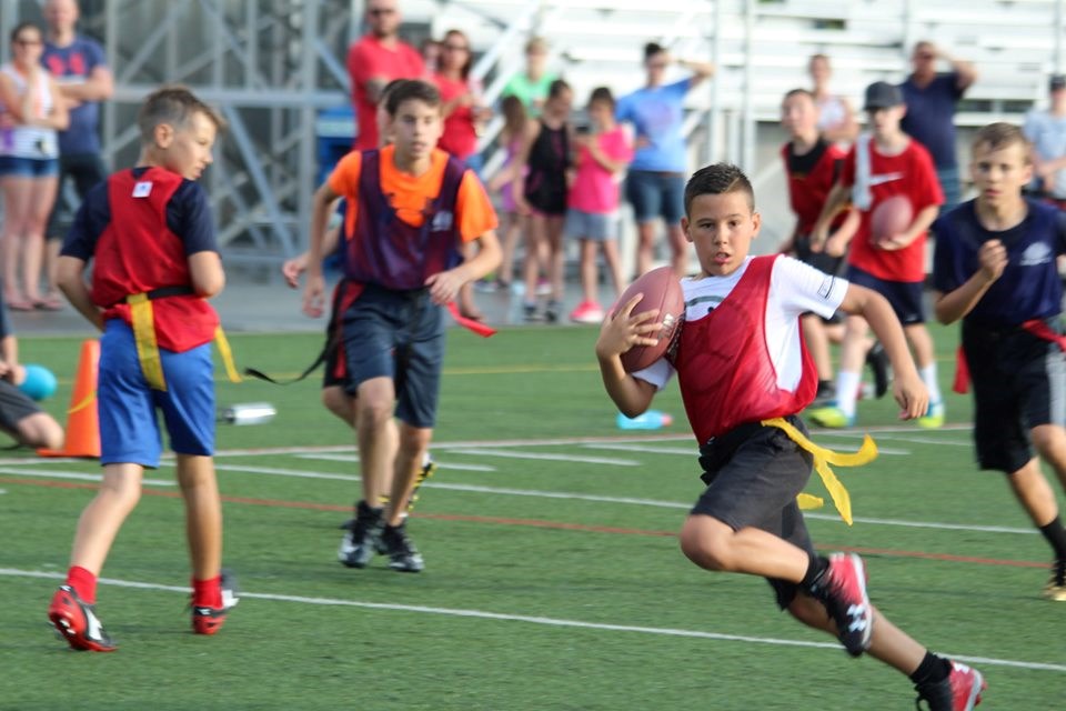 Les TIGRES bleu champions de la première édition de la LFFL