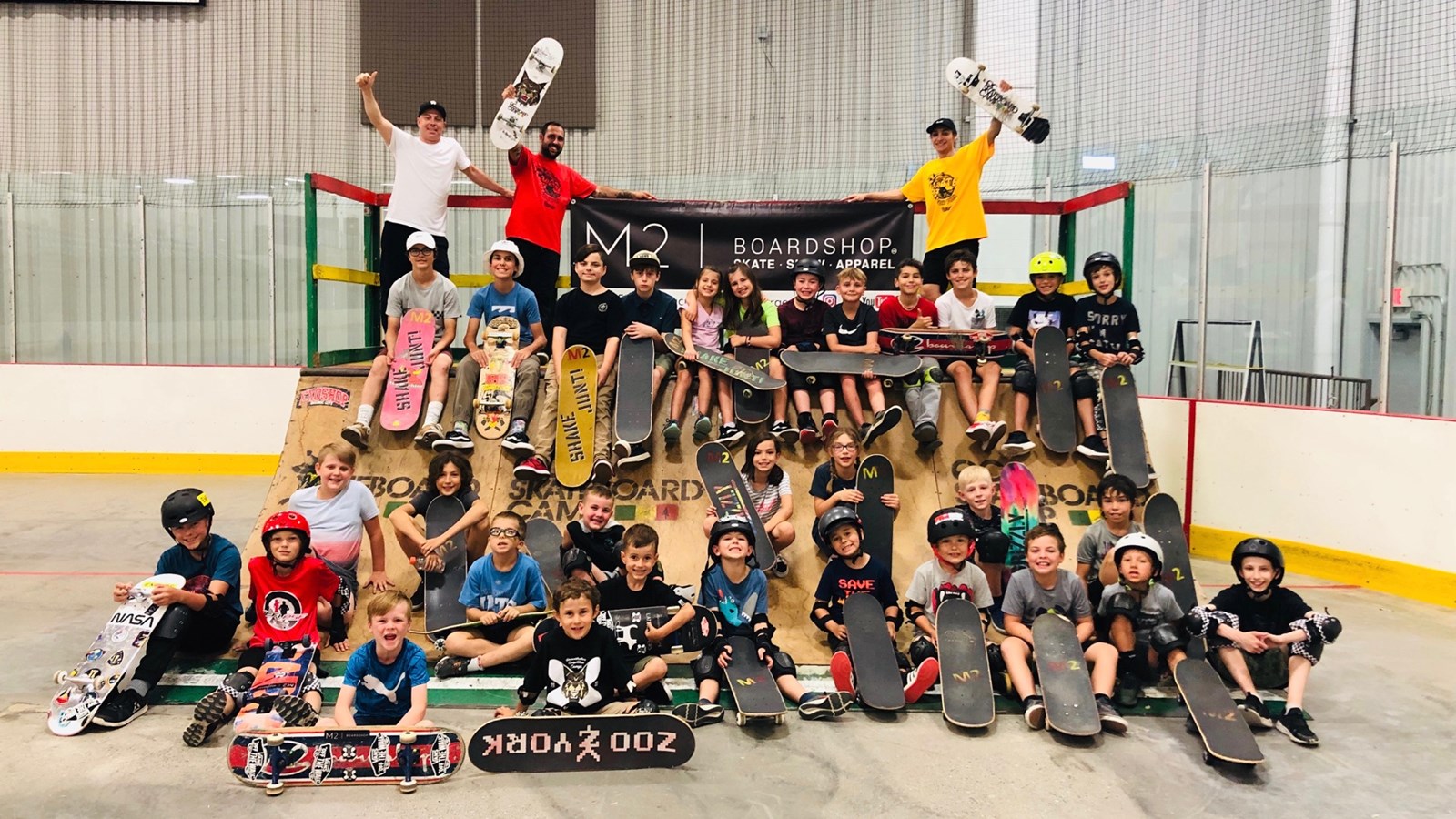Un engouement pour le skate à Saint-Georges