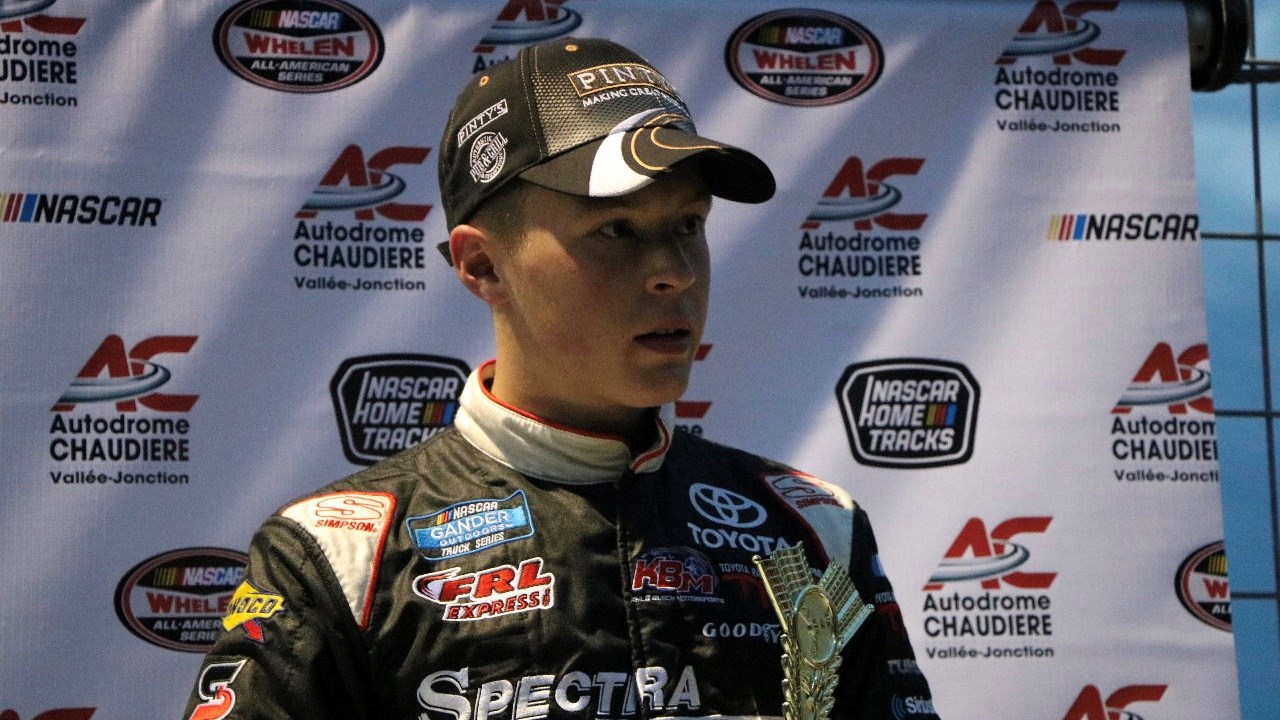 Raphaël Lessard participera à deux courses à l’autodrome Chaudière