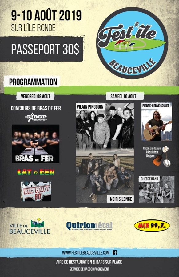 Le Fest'île de Beauceville : un nouveau festival qui aidera une bonne cause