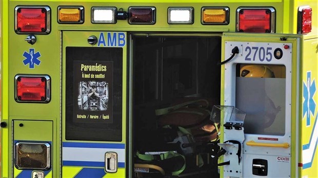 Un accident impliquant 3 véhicules à Sacré-Coeur-de-Jésus