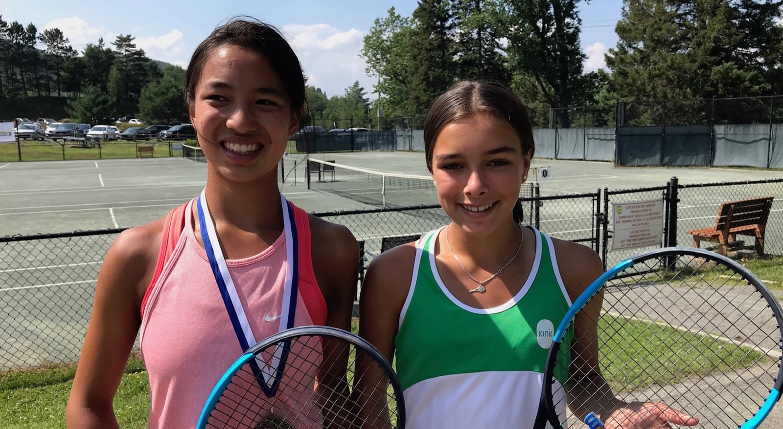 Tennis : Rosalie Carrier-Dulac et Alizée Poulin s’illustrent au championnat québécois
