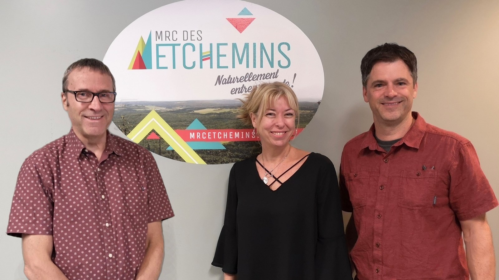 Yvon Lacombe, Dominique Vien et Mathieu Turcotte