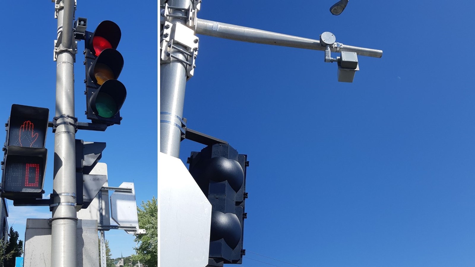 Avez-vous remarqué ce dispositif sur certains feux de circulation ?