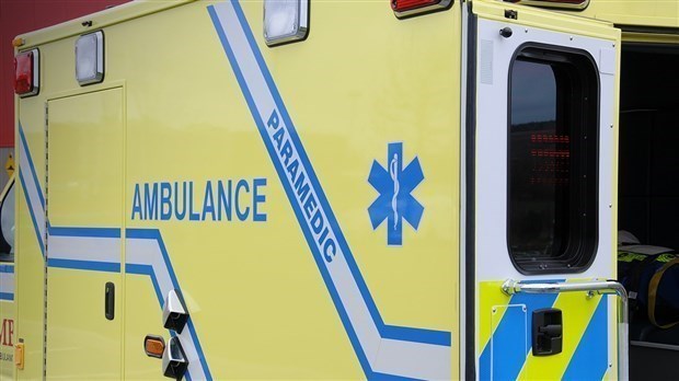 Une femme a fait une sortie de route et un capotage à Saint-Georges