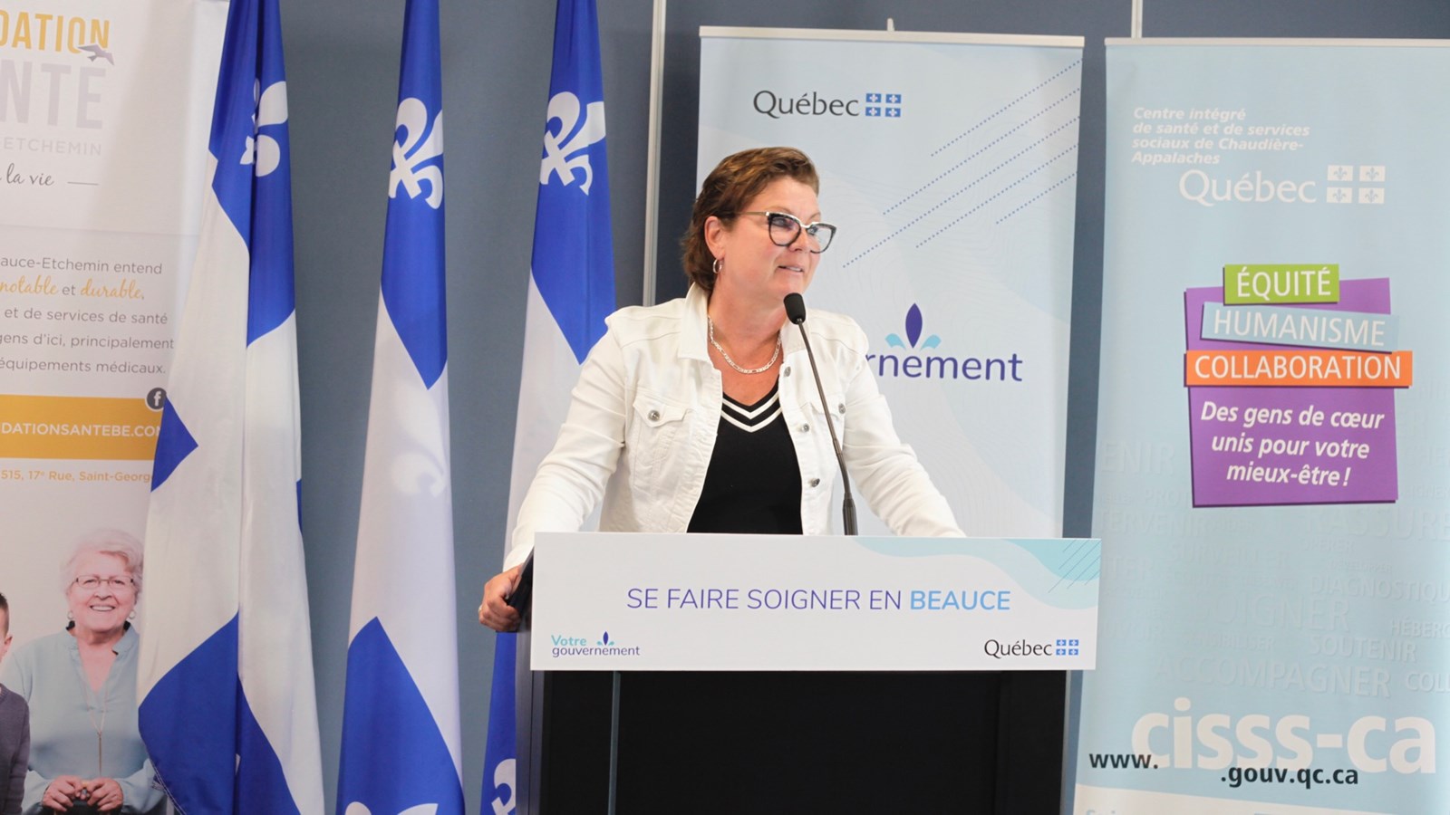 Manon Veilleux, présidente de la Fondation Santé Beauce-Etchemin