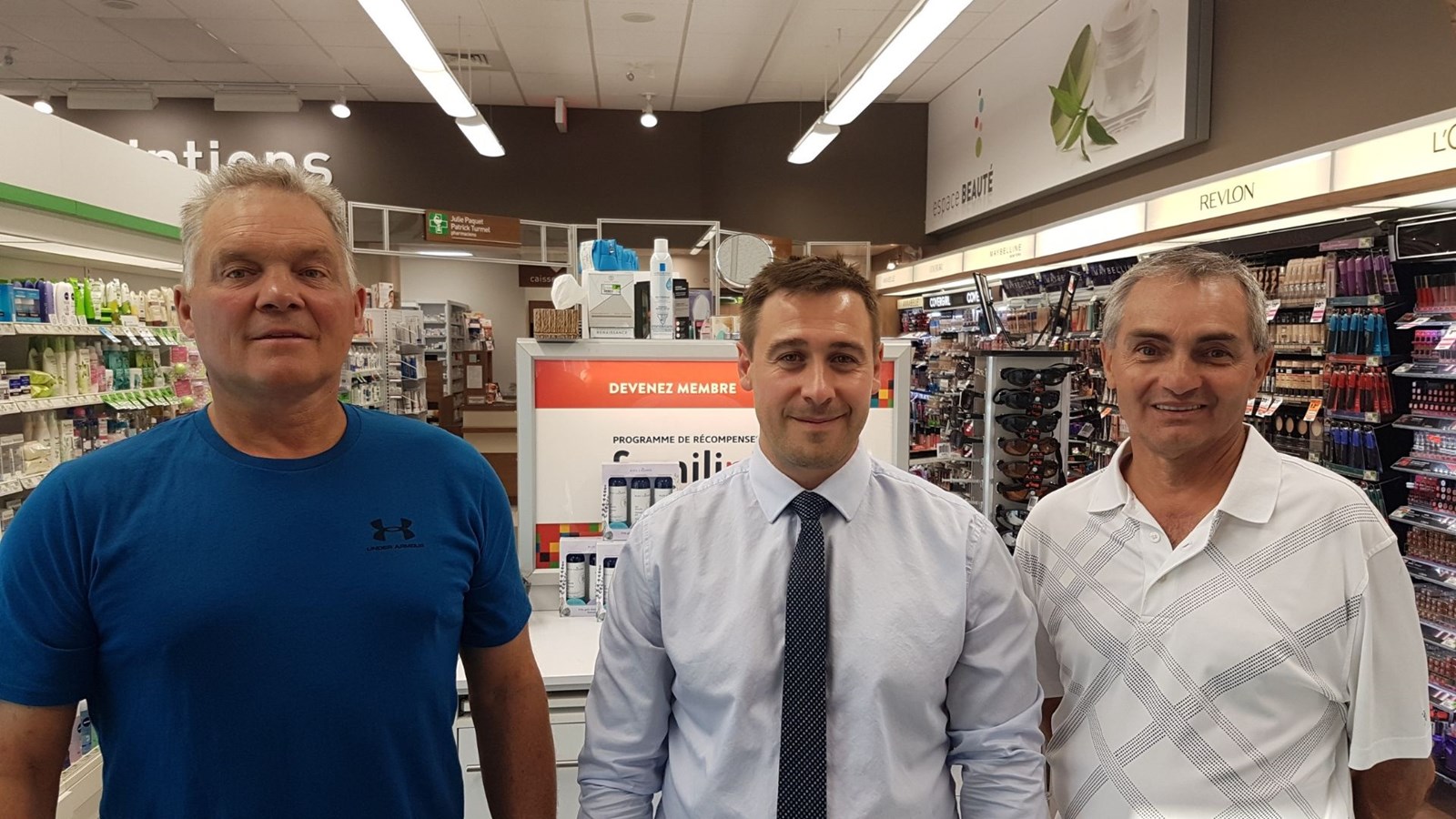 Robert Létourneau, Patrick Turmel et Serge Lafontaine