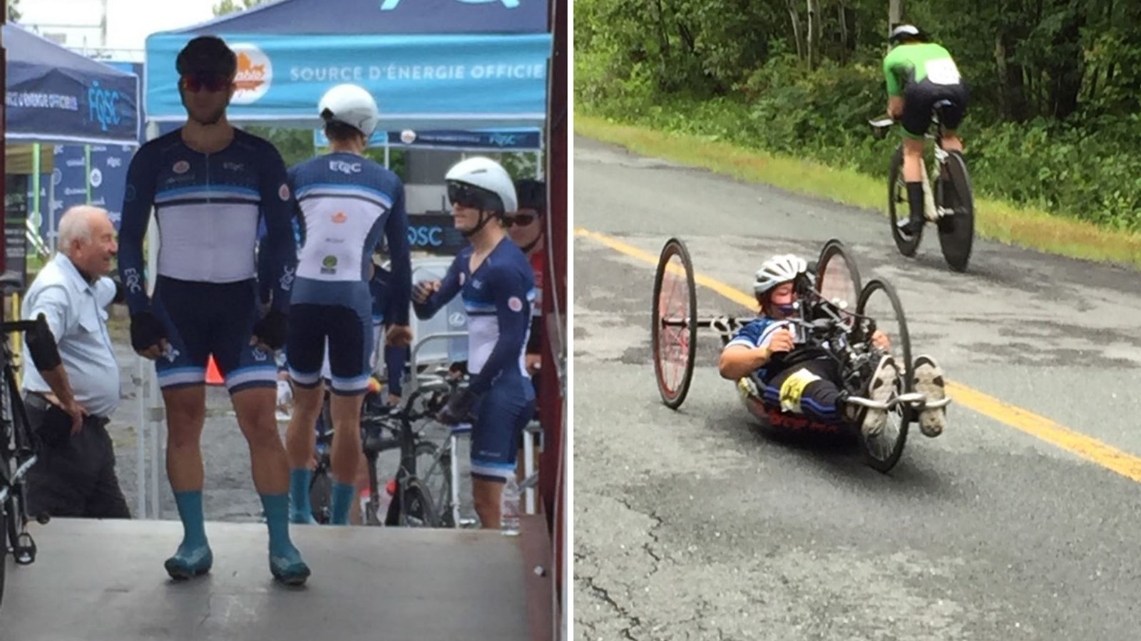 Championnats québécois élites et paracyclisme : l'épreuve du contre-la-montre