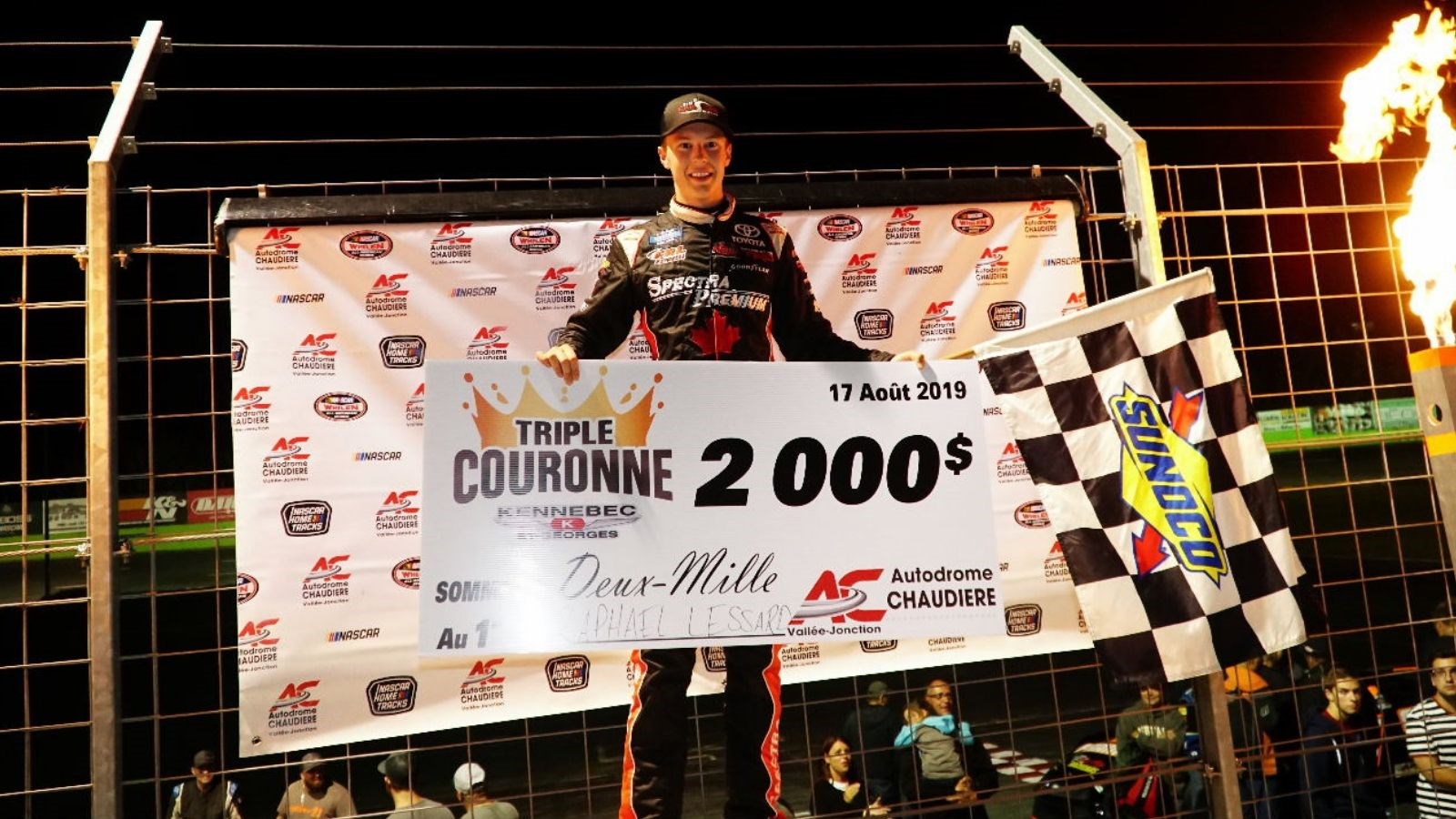Raphaël Lessard remporte la Triple Couronne Kennebec