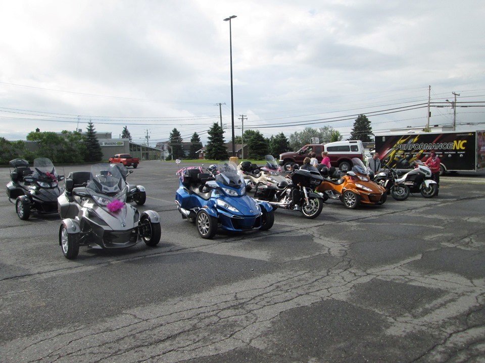 La 3e édition de la Ride pour la cause connaît du succès malgré le temps maussade