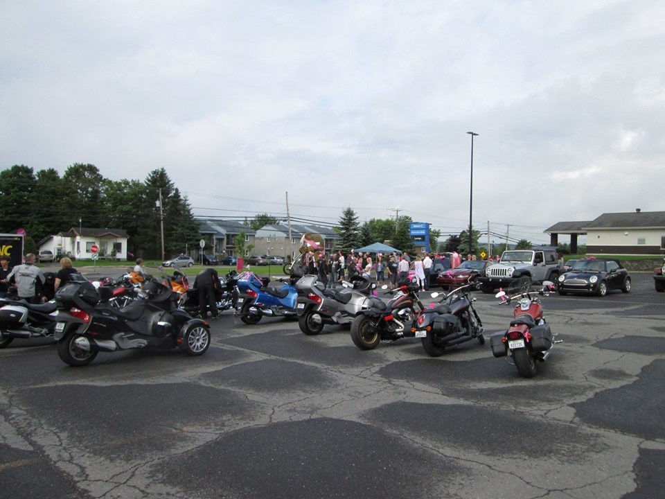 La 3e édition de la Ride pour la cause connaît du succès malgré le temps maussade