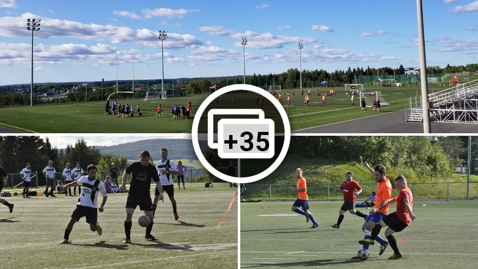 En images : La 5e édition « Les 24 heures de soccer Manac » 