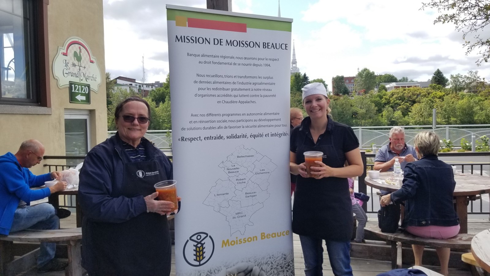 La soupe populaire de Moisson Beauce, un événement toujours aussi populaire qui aide à vaincre l'insécurité alimentaire