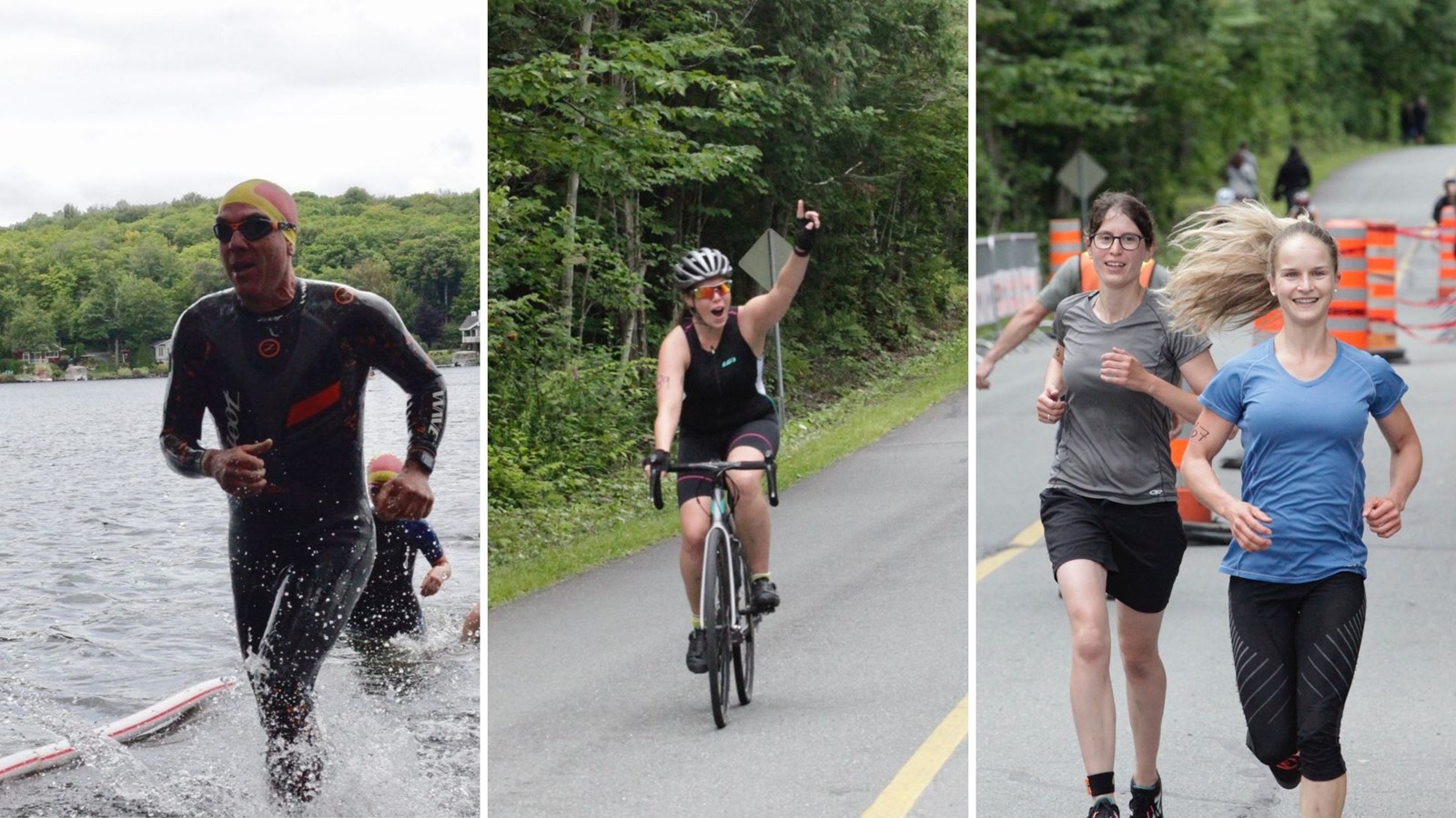 Galerie photos : 6e édition du Triathlon du Lac-Poulin