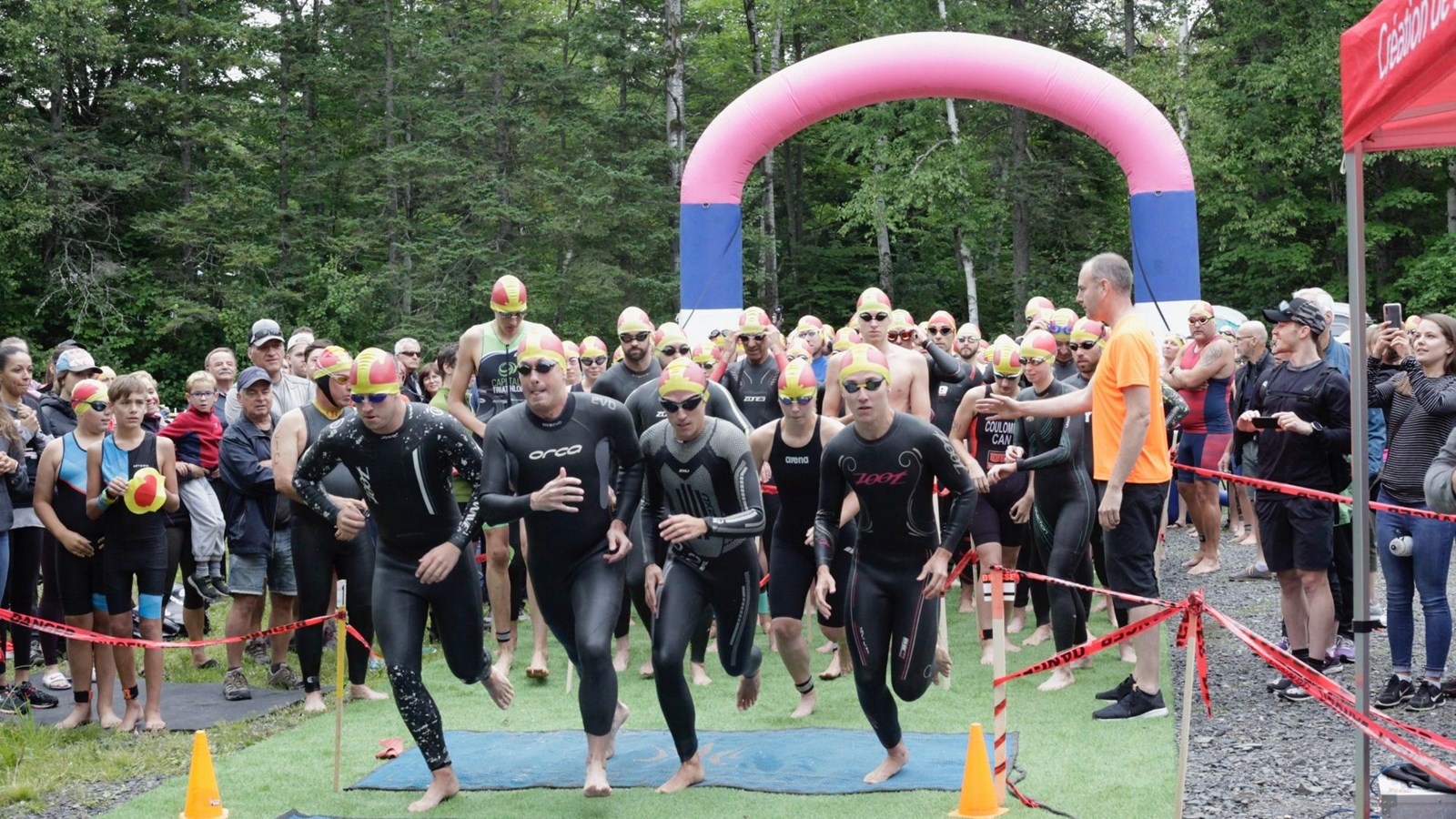 Galerie photos : 6e édition du Triathlon du Lac-Poulin