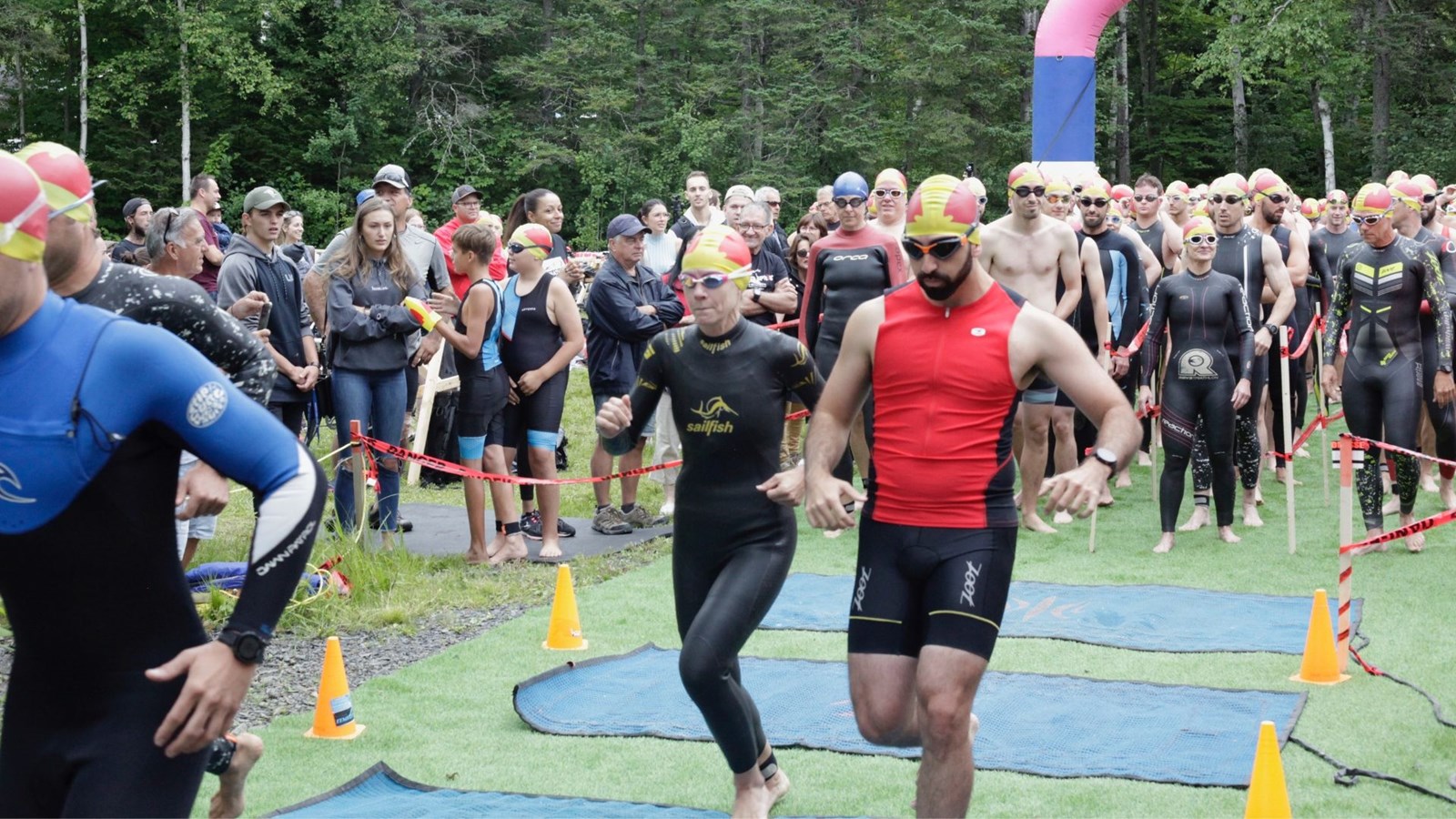 Galerie photos : 6e édition du Triathlon du Lac-Poulin