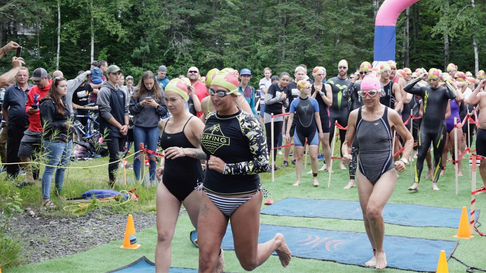 Galerie photos : 6e édition du Triathlon du Lac-Poulin