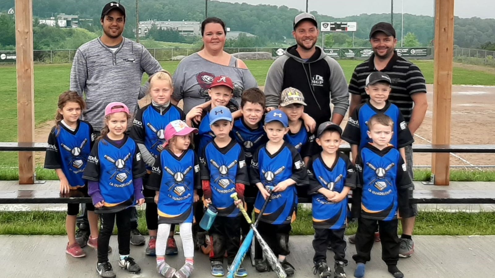 La formation des 4-6 ans a été couronnée championne de leur catégorie, en remportant la première place.