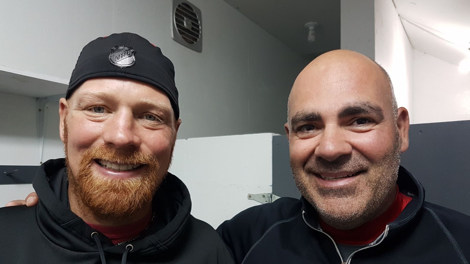 Steve KILLER Tardif, entraineur-chef et David Lessard, entraineur-adjoint, nouveau coach du Familiprix de St-Joseph