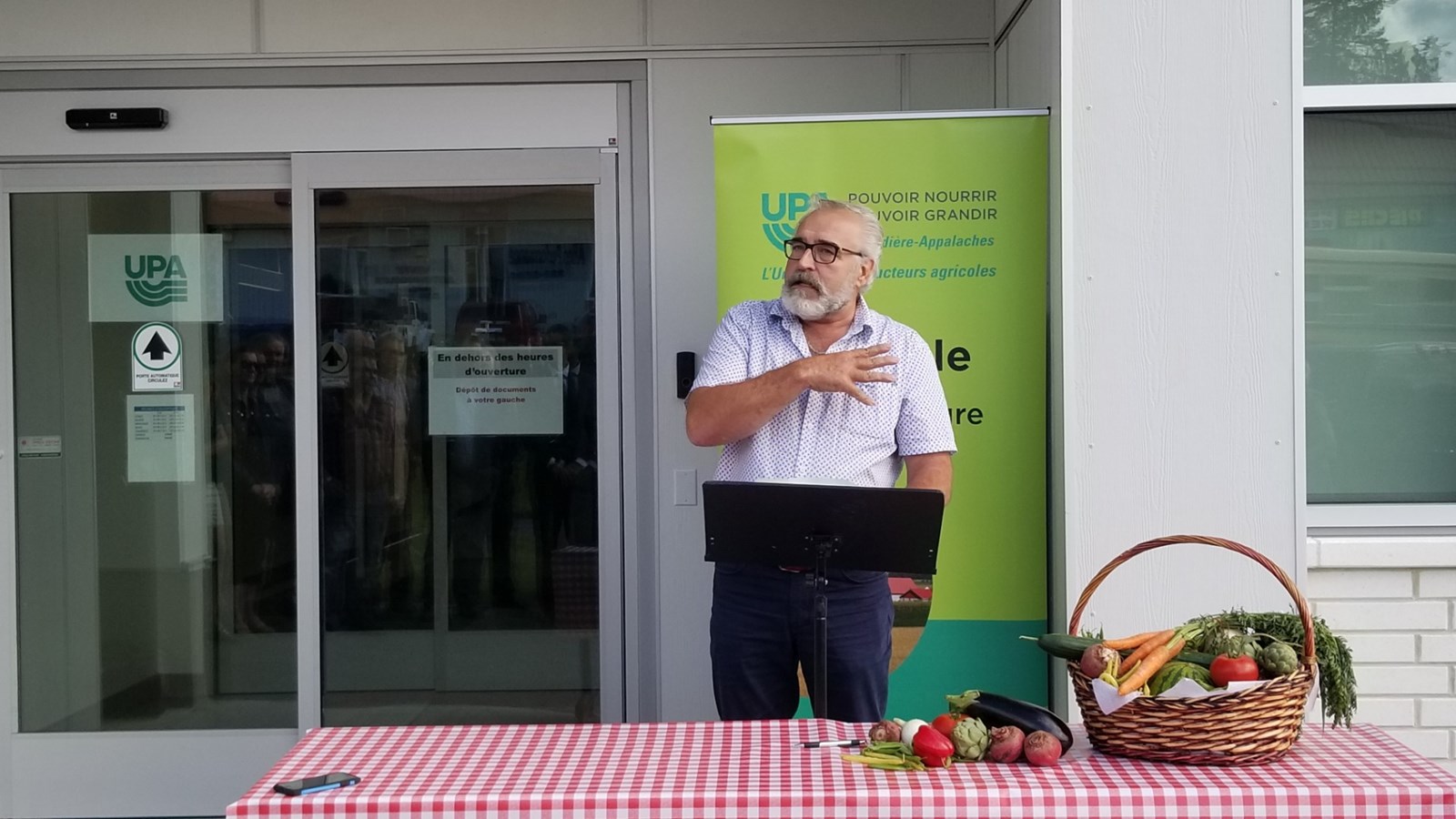 Le 2e vice-président de l'Union des producteurs agricoles, Paul Doyon
