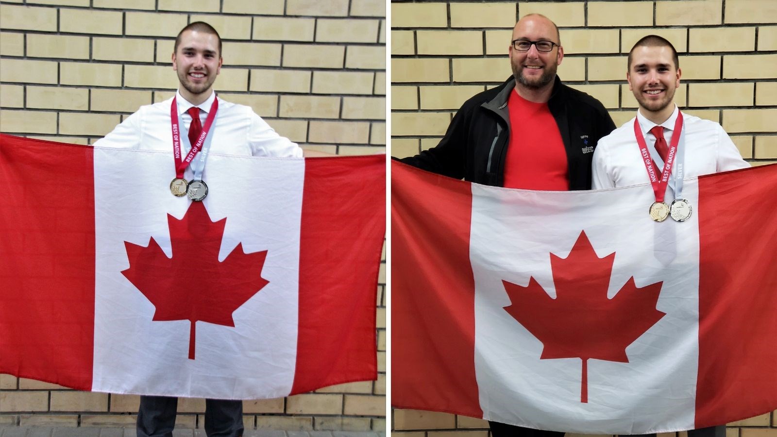 Un ancien élève du Centre de formation en mécanique de véhicules lourds de Lévis remporte une médaille d'argent