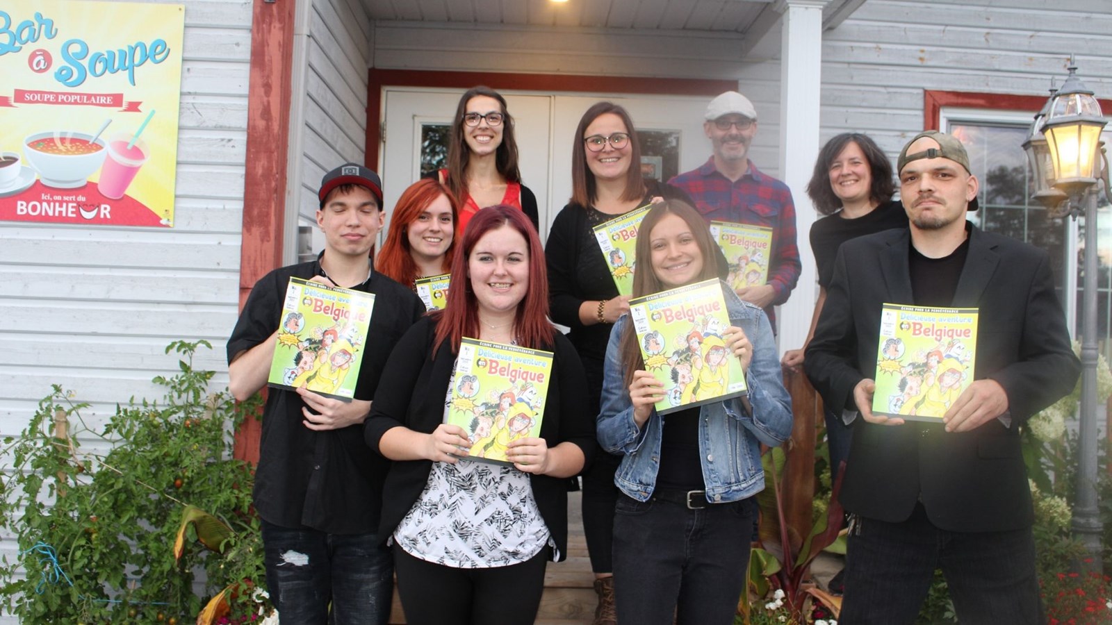Une bande dessinée collective pour encourager les jeunes à lire