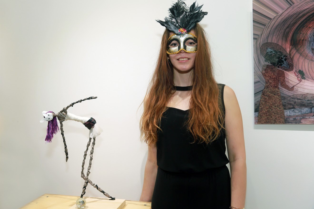Trois artistes se démasquent à la Galerie d’art de Sainte-Marie