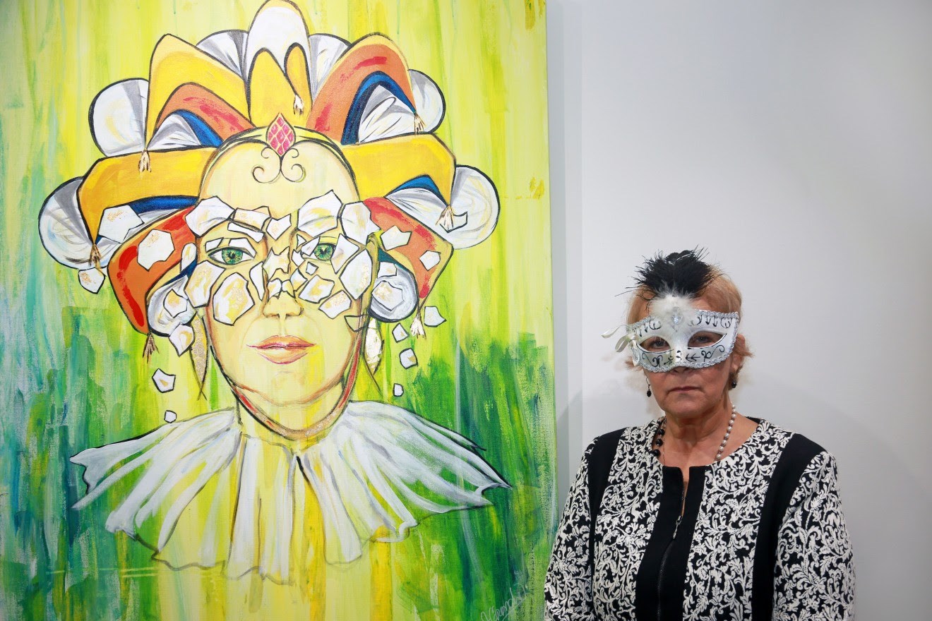 Trois artistes se démasquent à la Galerie d’art de Sainte-Marie