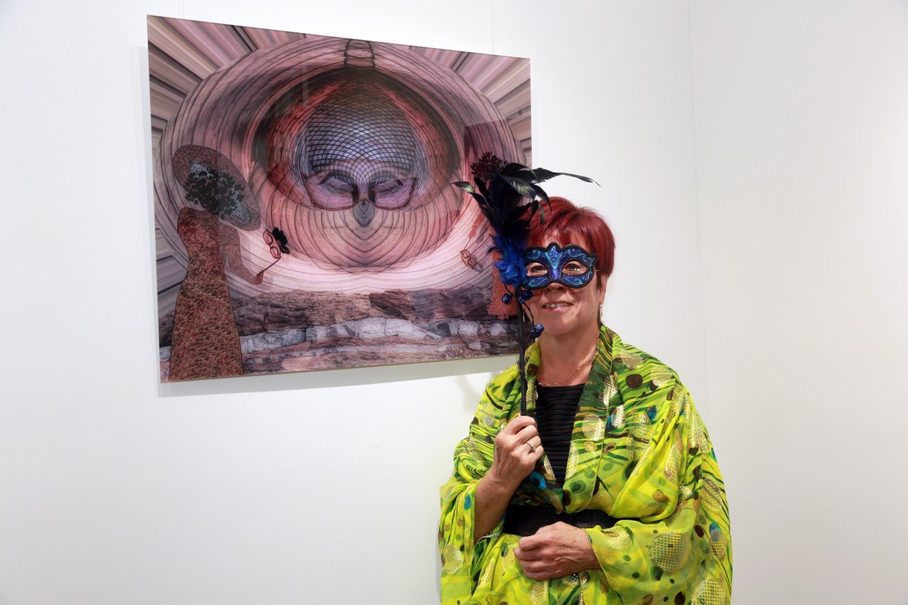 Trois artistes se démasquent à la Galerie d’art de Sainte-Marie