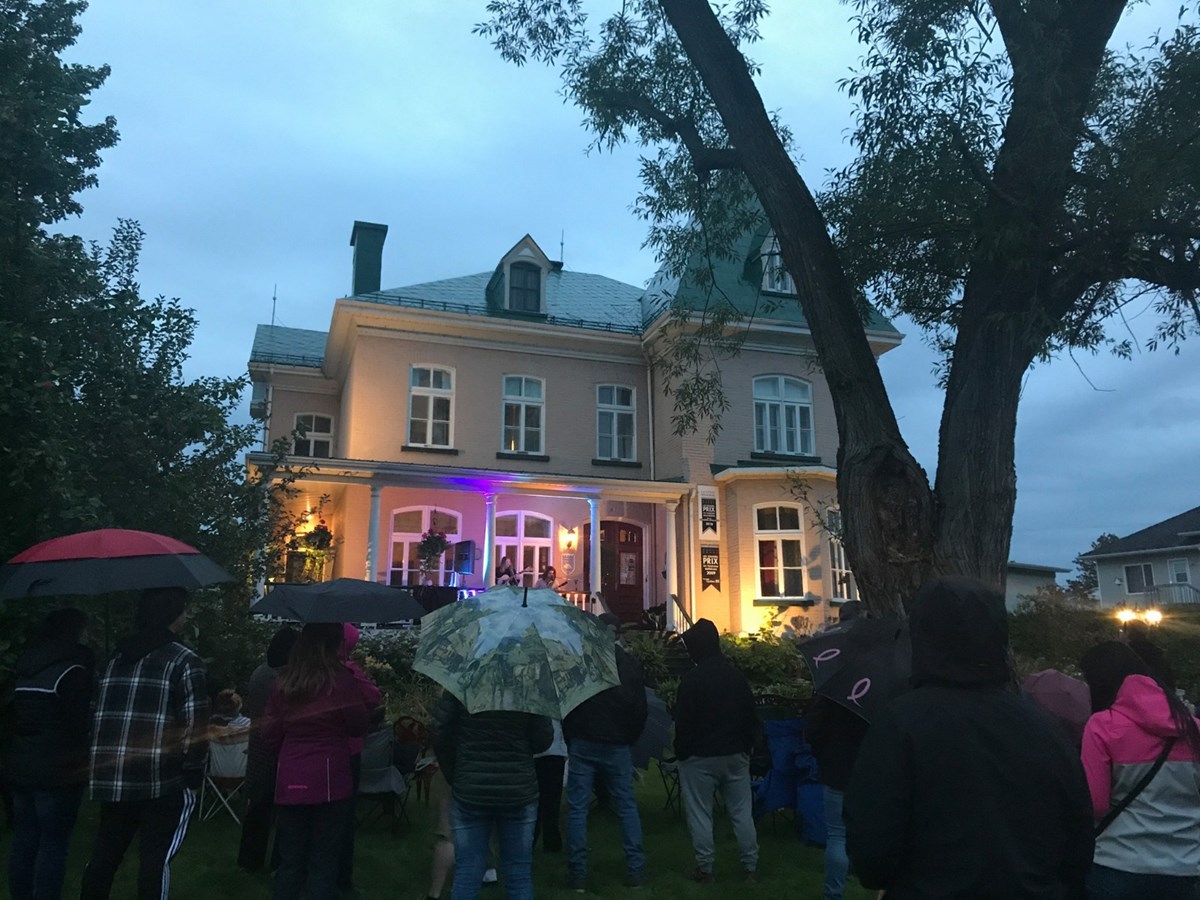 Soirée jardin avec Pierre-Hervé Goulet à la Maison d’Elyse de Beauceville