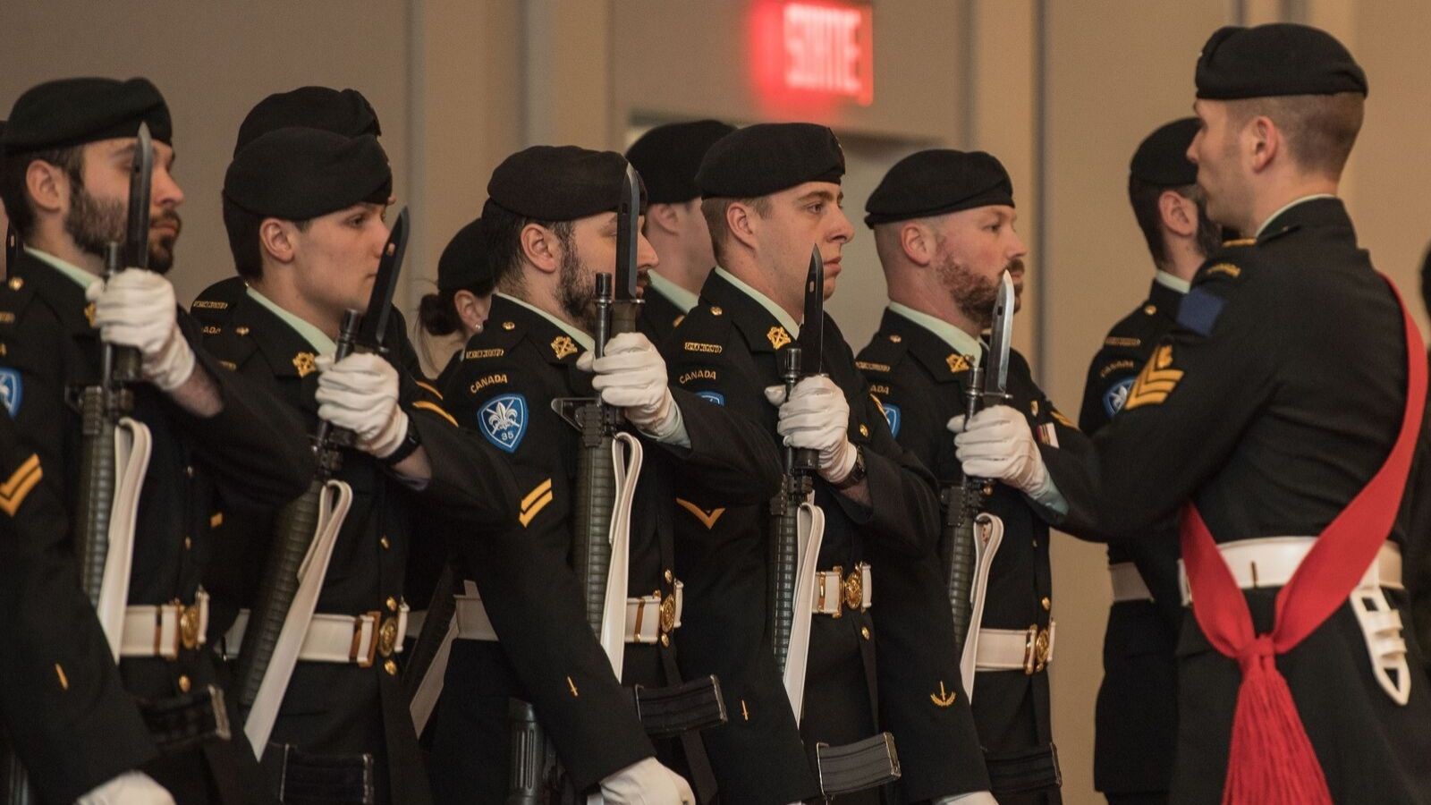 Des réservistes du Régiment de la Chaudière participeront à une cérémonie du droit de cité