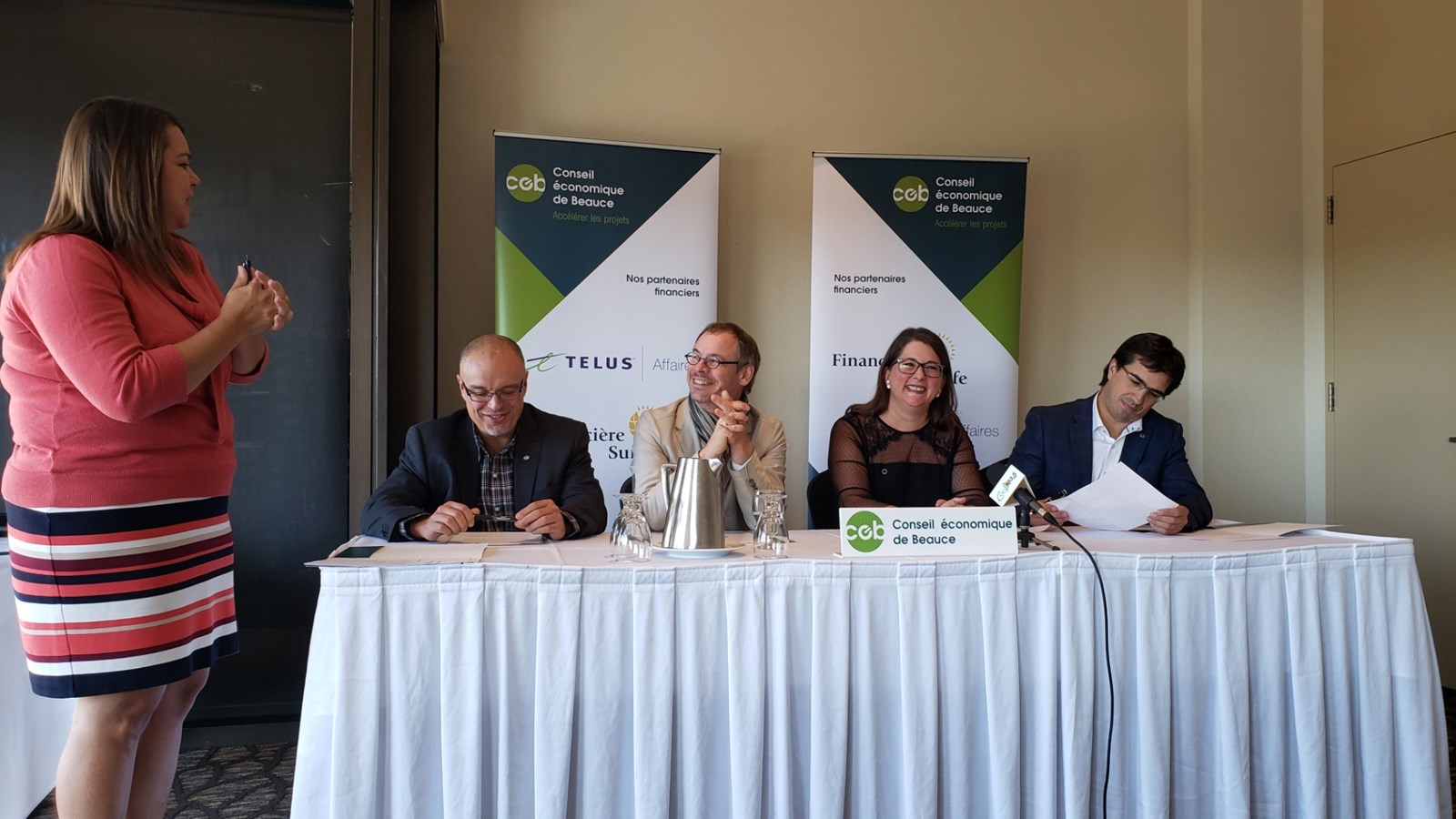 Hélène Latulippe, Tony Turcotte, Philippe Dancause, Sonia Marcoux, Jérôme Beaudry