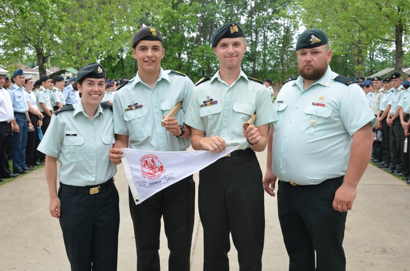 Distinction pour un adjudant-chef du corps de cadets 2765 de Lac-Etchemin 