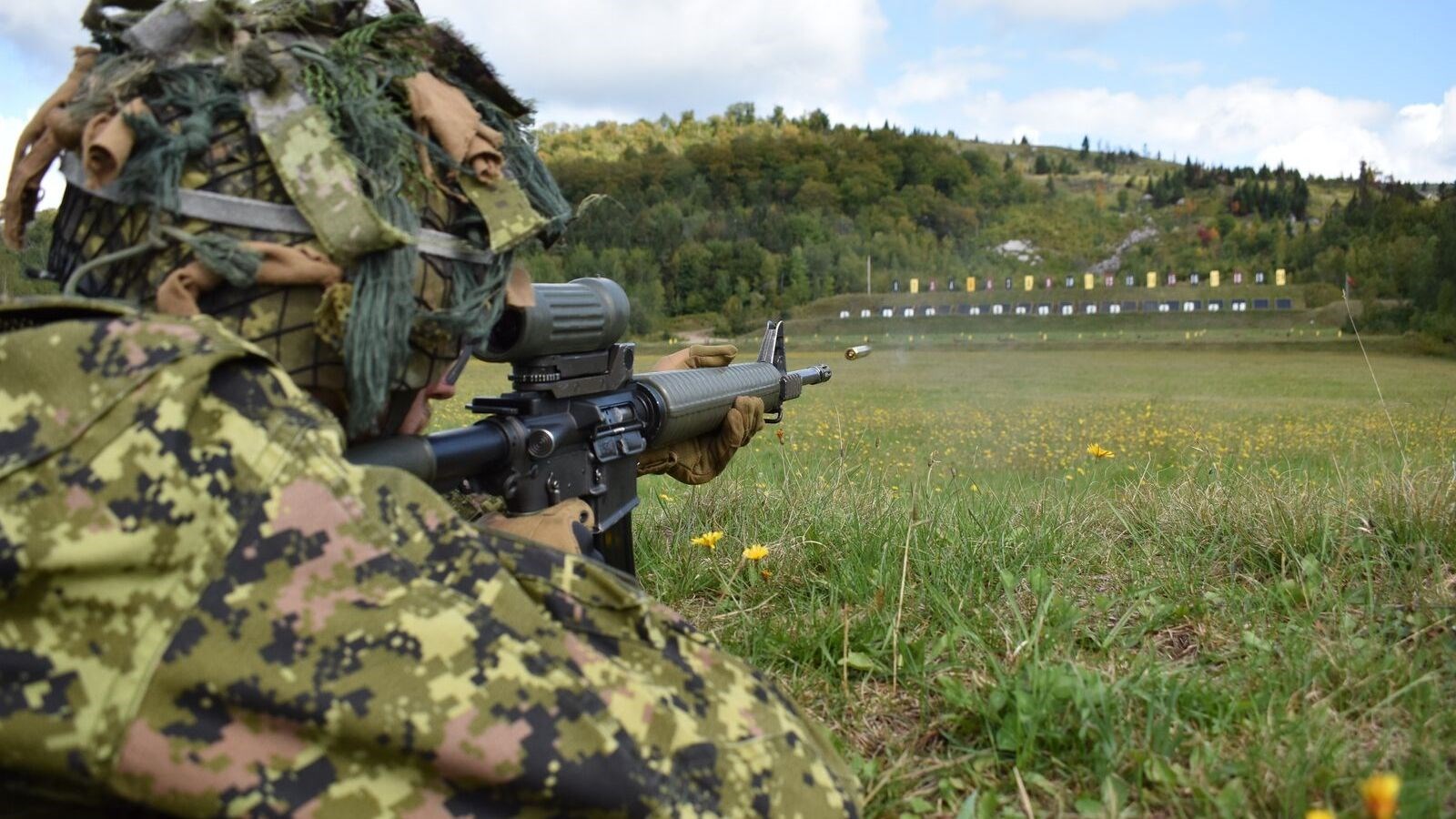 La population invitée à venir observer les militaires du Régiment de la Chaudière à l'entraînement