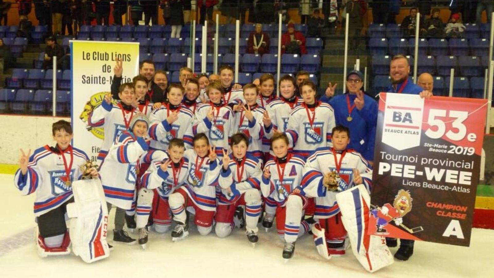 Lors de l'édition de l'an dernier, les champions de la classe A.
