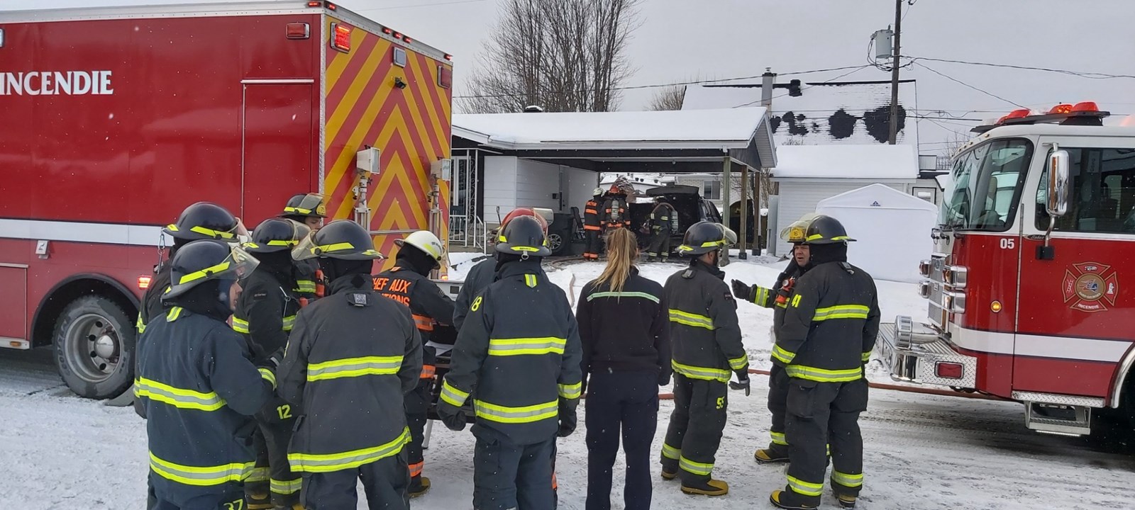Un incendie de véhicule à Saint-Georges