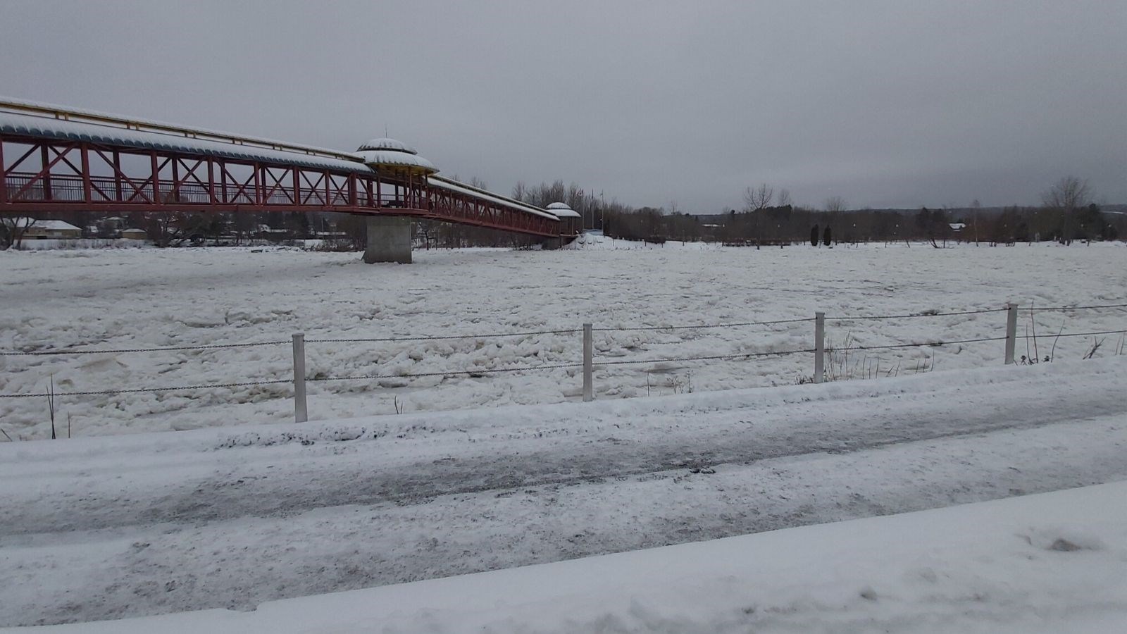 Fermeture préventive des passerelles à Saint-Georges