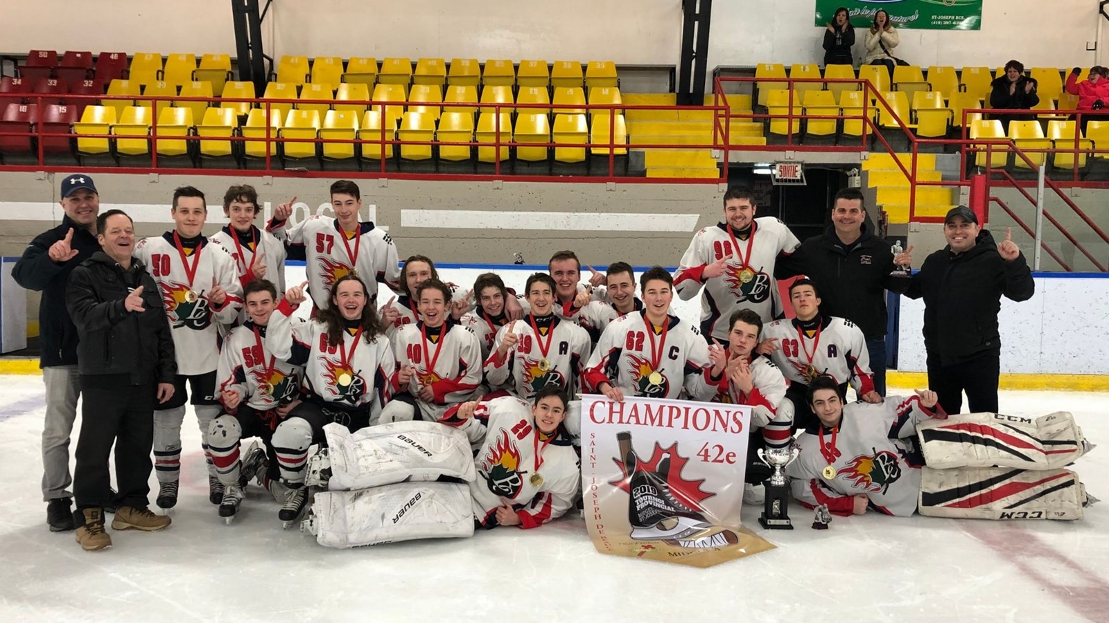 Champions Midget A 2019 : Le Regroupement BC-SG 2