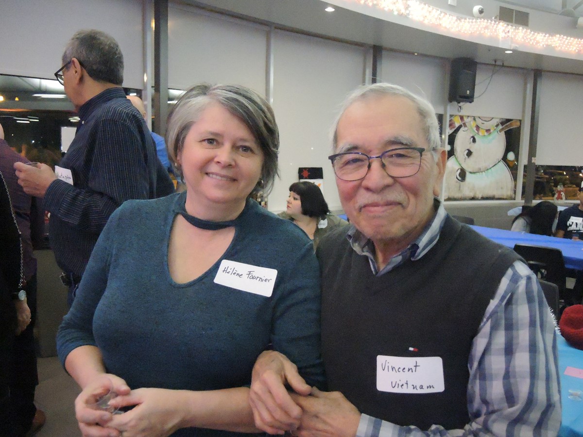 Vincent Ngan-Nguyen-Kim et son épouse
