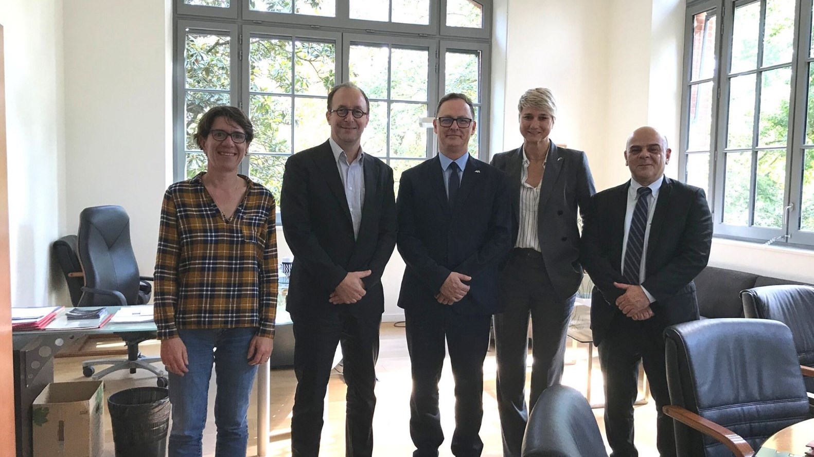 Christelle Farenc, Pierre-Nicolas Bapt, Pierre Leblanc (Cégep Beauce-Appalaches), Sandrine Péria-Simbin et Philippe Raimbault (Université fédérale de Toulouse)