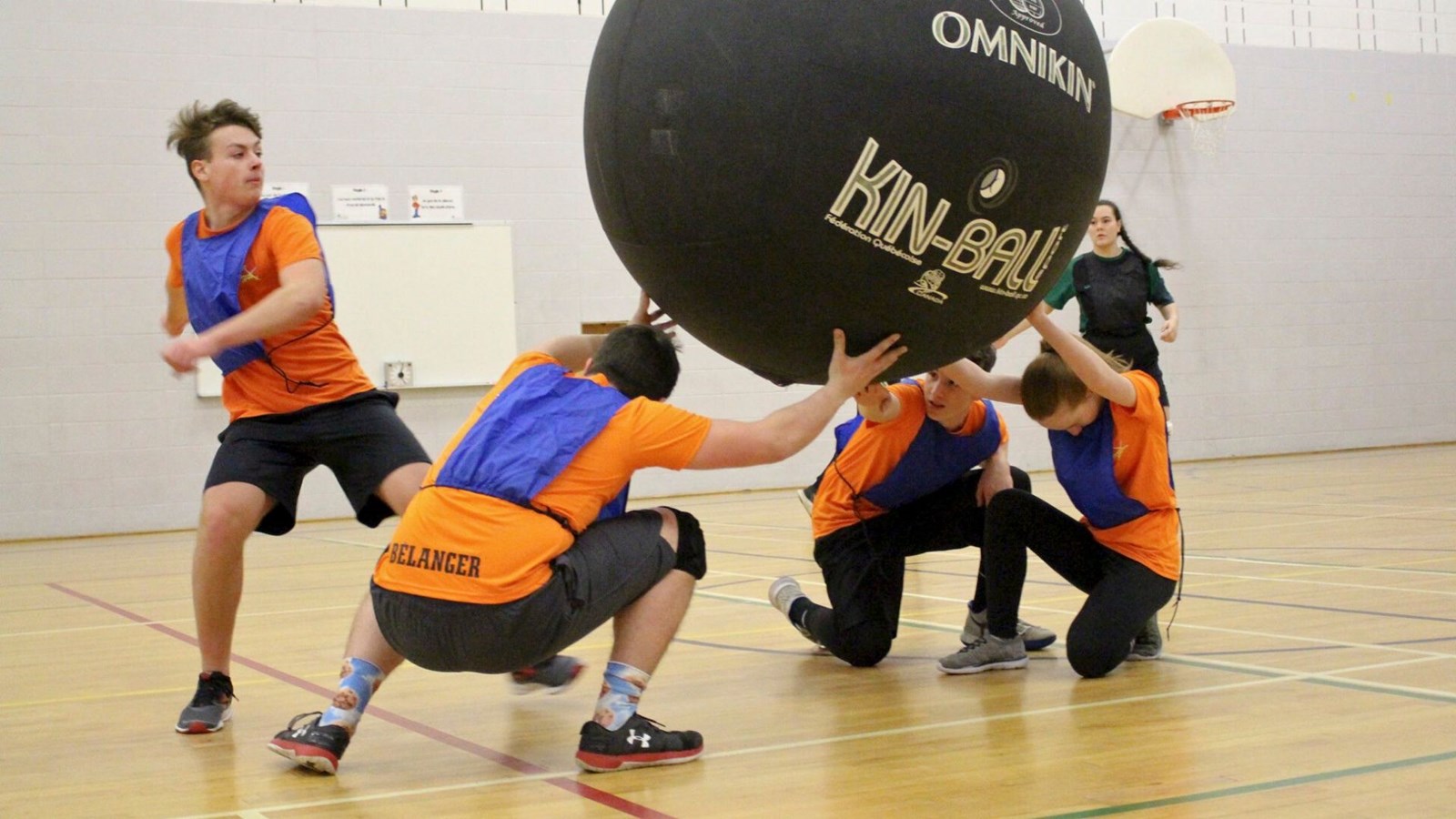 L’équipe du corps de cadets 2680 de la Haute-Beauce à St-Martin a remporté la médaille d’or en kinball.